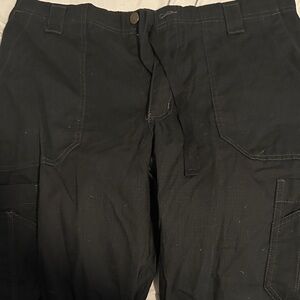 Carhartt Men's Dark scrub cargo pants drawstring waist